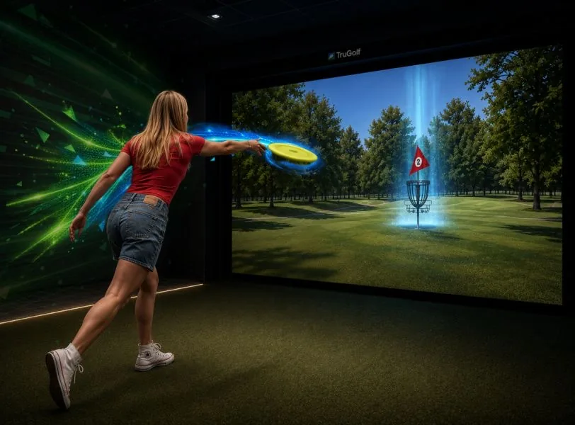 Virtuele frisbee-uitdaging